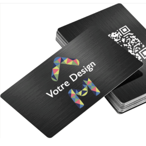 Carte de visite NFC - Wcard Up Métal